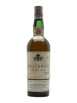 Talisker Pure Malt Over 8 Year Old Bot1960s Island Whisky