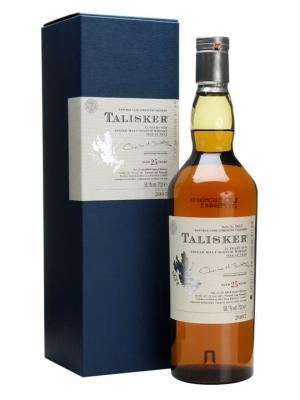 Talisker 25 Year Old Bot2007 Island Single Malt Scotch Whisky