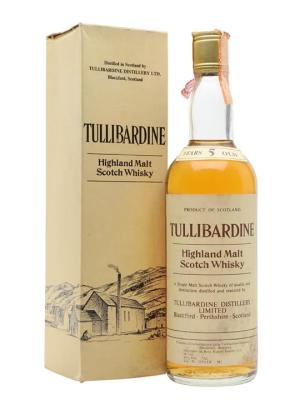 Tullibardine 5 Year Old Bot1980s Highland Single Malt Scotch Whisky