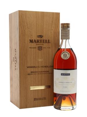 Martell 1989 Cognac Vignoble C Mongillon Grande Champagne