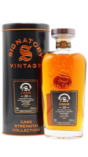 Clynelish 28 year old Signatory Vintage Symingtons Choice Single Cask 11250 1995 Whisky 70cl 535 ABV