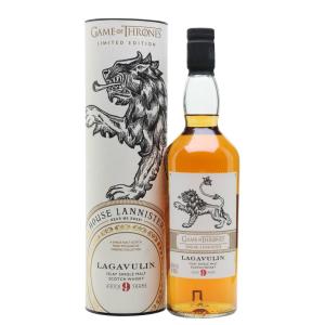 Game Of Thrones House Lannister Lagavulin 9YearOld Islay Single Malt Scotch Whisky