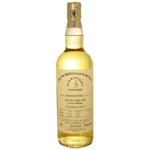 Mannochmore 12 yrs Unchillfiltered Signatory Single Malt Scotch Whisky
