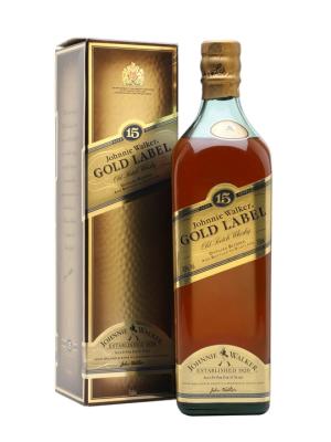 Johnnie Walker 15 Year Old Gold Label Bot1990s Blended Whisky
