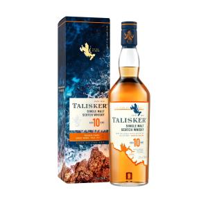 Talisker 10 Year Old Island Single Malt Scotch Whisky 70cl
