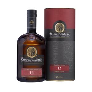 Bunnahabhain 12 Year Old Islay Single Malt Scotch Whisky 70cl