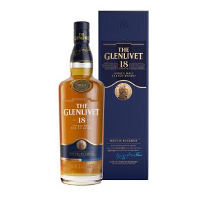 The Glenlivet 18 Year Old Speyside Single Malt Scotch Whisky 70cl