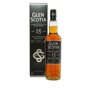Glen Scotia 15 Year Old Campbeltown Single Malt Scotch Whisky 70cl