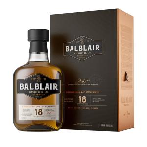 Balblair 18 Year Old Highland Single Malt Scotch Whisky 70cl
