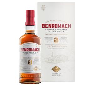 Benromach 21 Year Old Speyside Single Malt Scotch Whisky 70cl