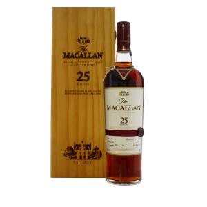 Macallan 25 Year Old Sherry Oak Pre 2018 Limited Edition Speyside Single Malt Scotch Whisky 70cl