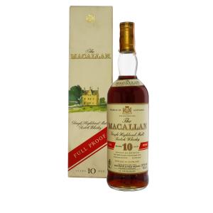 Macallan 10 Year Old Full Proof Giovinetti Figli Limited Edition Speyside Single Malt Scotch Whisky 75cl