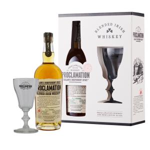 Proclamation Irish Whiskey Coffee Glass Pack 70cl