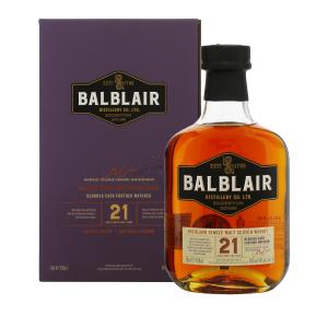 Balblair 21 Year Old Highland Single Malt Scotch Whisky 70cl