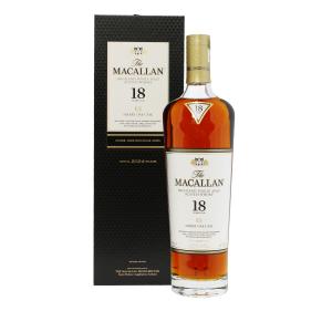 Macallan 18 Year Old Sherry Oak 2024 Release Speyside Single Malt Scotch Whisky 70cl
