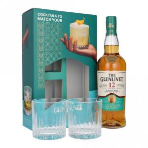 Glenlivet 12 Year Old 2 Glass Gift Pack