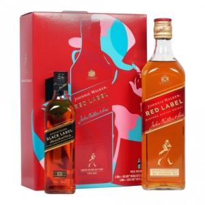 Johnnie Walker Red Label Black Label 20cl Gift Set