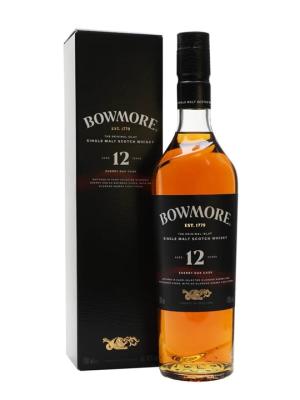Bowmore 12 Year Old Sherry Oak Islay Single Malt Scotch Whisky