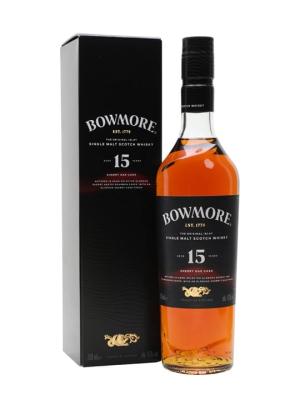 Bowmore 15 Year Old Sherry Oak Islay Single Malt Scotch Whisky
