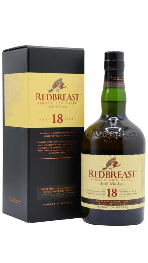 Redbreast 18 year old Single Pot Still Irish Whiskey 70cl 46 ABV