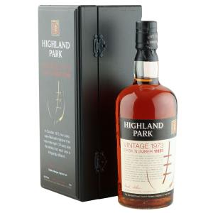 Highland Park 1973 Vintage 2001 Bottling with Box Single Sherry Cask 11151
