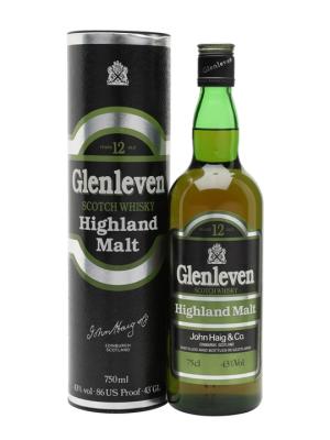 Glenleven 12 Year Old Bot1980s Highland Blended Malt Scotch Whisky