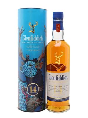 Glenfiddich 14 Year Old Bourbon Barrel Reserve Speyside Whisky