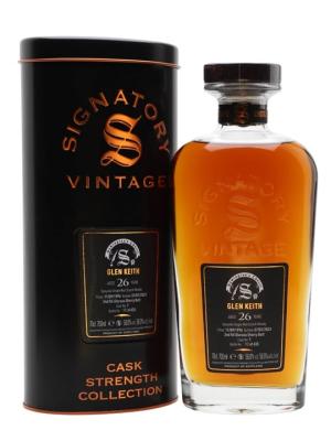 Glen Keith 1996 26 Year Old Sherry Cask Signatory Symingtons Choice Speyside Whisky