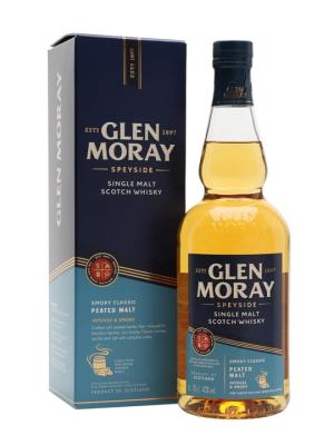 Glen Moray Peated Speyside Single Malt Scotch Whisky