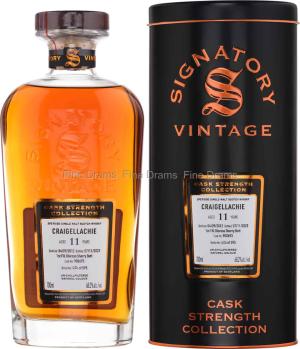 Craigellachie 11 Year Old 2012 Cask 900693 Signatory Cask Strength 70 cl 682