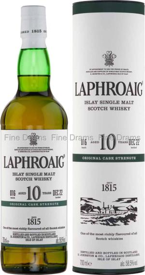 Laphroaig 10 Year Old Cask Strength Batch 16 70 cl 585