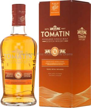 Tomatin 16 Year Old Moscatel Wine Casks 70 cl 46