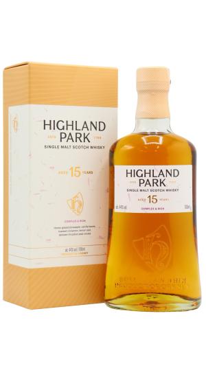 Highland Park 15 year old Single Malt Scotch Whisky 70cl 44 ABV