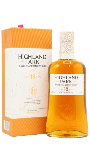 Highland Park 18 year old Single Malt Scotch Whisky 70cl 43 ABV