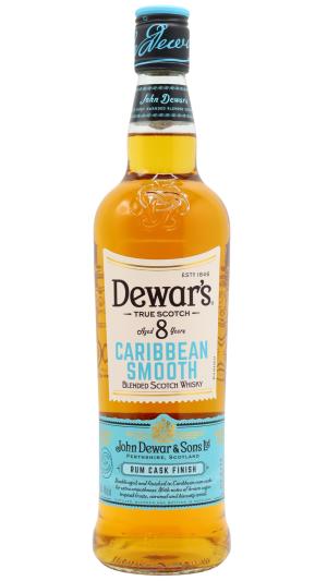 Dewars 8 year old Caribbean Smooth Blended Scotch Whisky 70cl 40 ABV