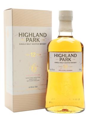 Highland Park 12 Year Old Island Single Malt Scotch Whisky