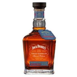 Jack Daniels Twice Barreled Special Release American Single Malt Whiskey Oloroso Sherry Cask Finish