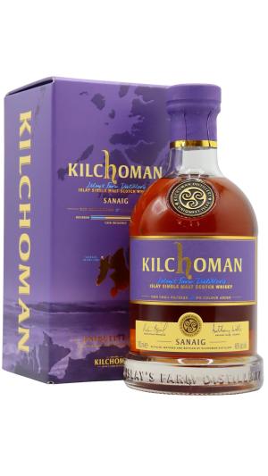 Kilchoman Sanaig Islay Single Malt Scotch Whisky 70cl 46 ABV