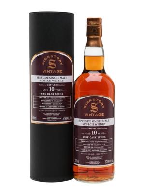 Mortlach 2014 10 Year Old Bolgheri Cask Signatory for The Whisky Exchange Speyside Whisky