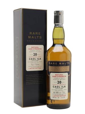 Caol Ila 1975 20 Year Old Rare Malts Islay Whisky