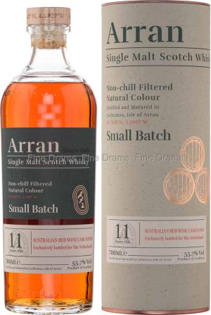 Arran 11 Year Old Small Back Australian Red Wine Cask 70 cl 557
