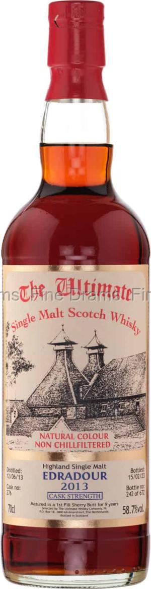 Edradour 9 Year Old 2013 Cask 276 The Ultimate Whisky Company 70 cl 587