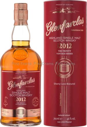 Glenfarclas Vintage 2012 Trinity Vintage Series Bottled 2024 70 cl 46