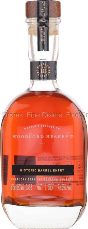 Woodford Reserve Masters Collection Historic Barrel Entry 70 cl 452