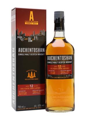 Auchentoshan 12 Year Old Lowland Single Malt Scotch Whisky