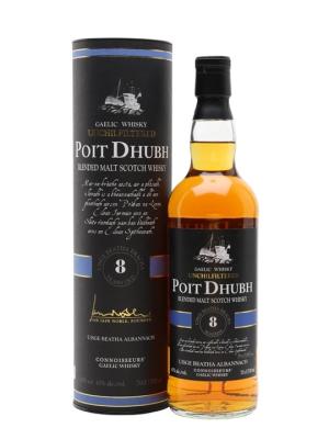 Poit Dhubh 8 Year Old Blended Malt Scotch Whisky