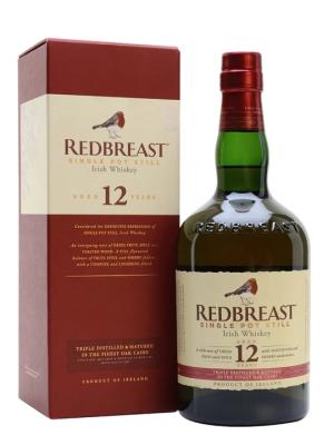 Redbreast 12 Year Old Single Pot Still Irish Whiskey