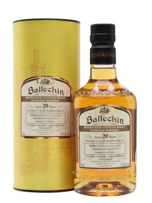 Ballechin 2004 20 Year Old Bourbon Cask Highland Whisky