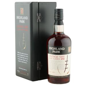 Highland Park 1986 Vintage 2006 Bottling with Box Single Sherry Cask 2794