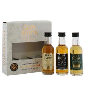 Glen Scotia Taster Pack 3x5cl Campbeltown Single Malt Scotch Whisky 3x5cl